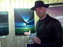 Jayl with "Holy Ground" @ Terry Anthony Exhibition - by Landa © 2006