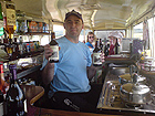 Jayl - Barman on the Romney Hythe & Dymchurch Light Railway - August 2007 - by Jimmie Bone ©